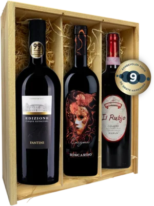 Wijn cadeau Italiaans Rood