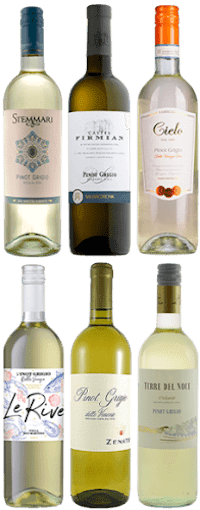 proefpakket pinot grigio onder 10 €