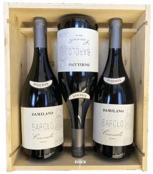 Damilano Barolo Cannubi Riserva - Tastingbox met 3 jaargangen